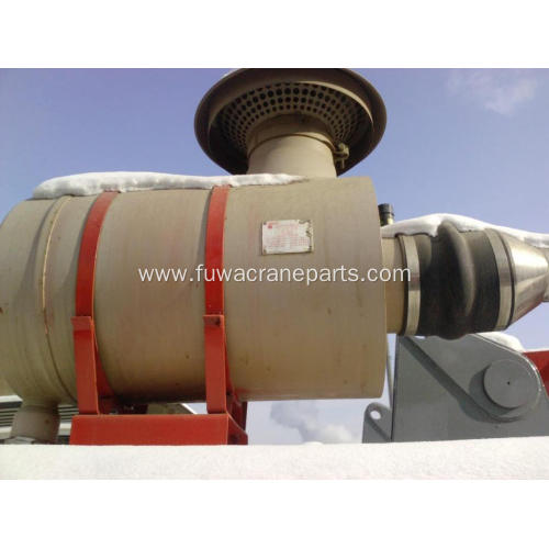 air inlet exhaust system for FUWA crawler cranes